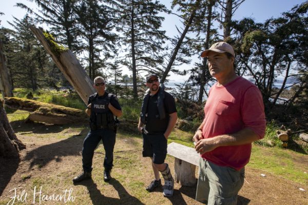 Haida Guardian Eric offers a short tour of culturally significant remains at Skedans (also known as Koona), Haida Gwaii.